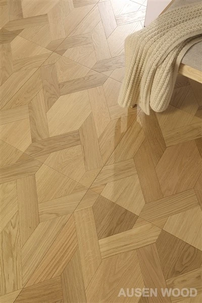 Suav Knots-European Oak Square Parquet